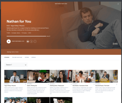 Hulu new website specifically designed computer browsing mouse