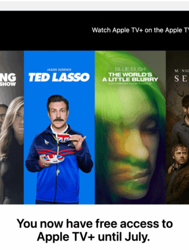 Apple free tv plus service trials extended