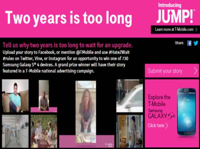 T mobile jump on demand leasing program