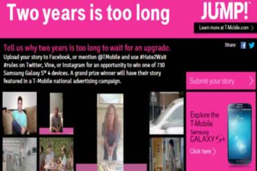 T mobile jump on demand leasing program