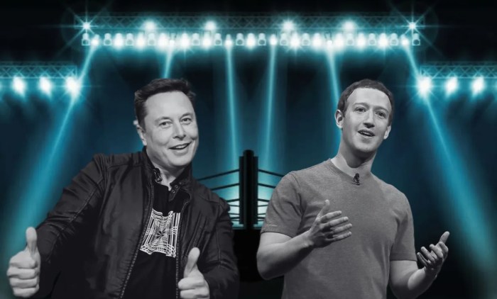 Command line musk versus zuckerberg