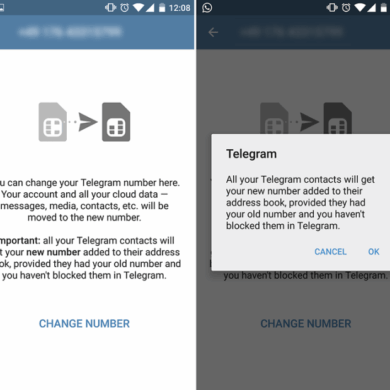 How change your telegram phone number