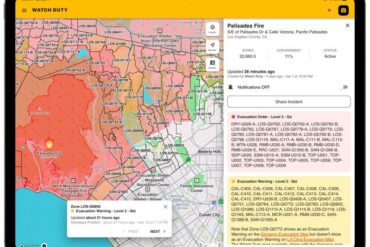 Watch duty wildfire tracking app la wildfires