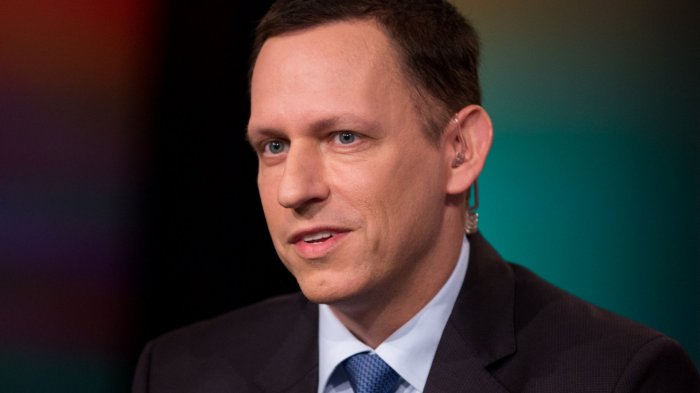 Peter thiel is the sea judge