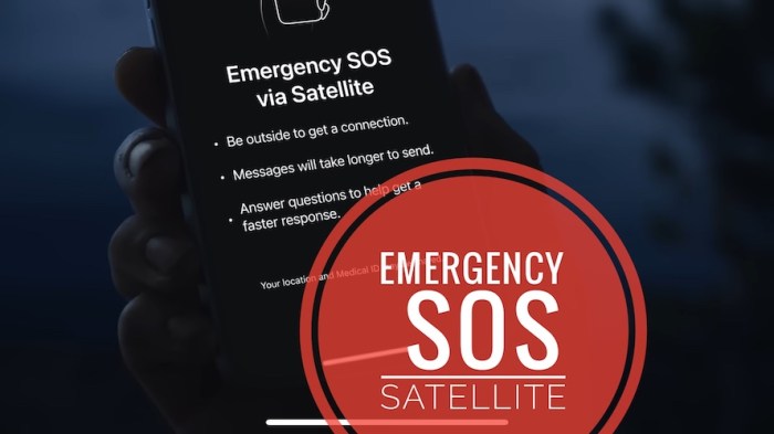 Emergency sos via satellite iphone 14 pro plus max uk france germany ireland
