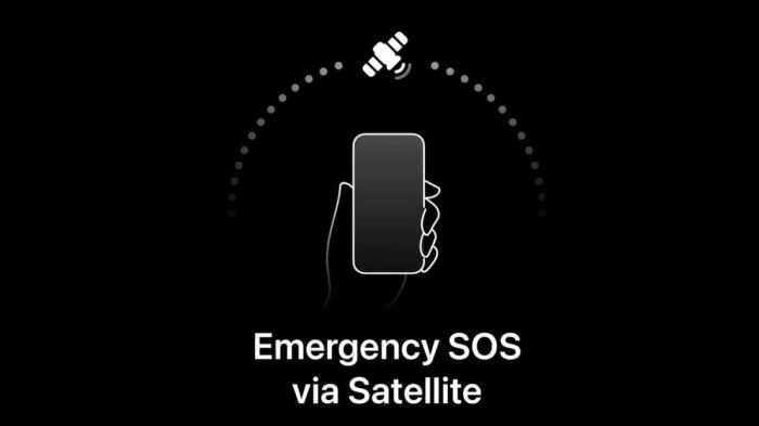 Emergency sos via satellite iphone 14 pro plus max uk france germany ireland